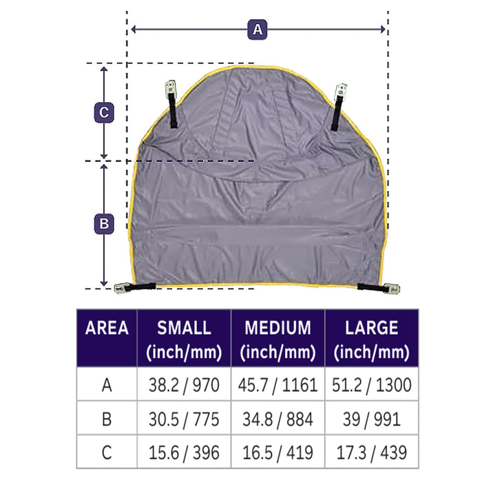 Joerns Hoyer 4-Point Comfort Amputee Patient Sling