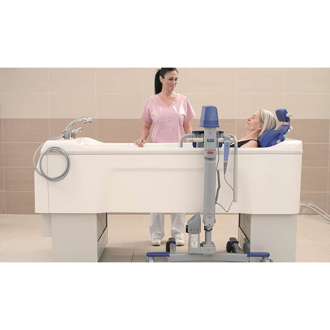 Carrito de baño eléctrico de altura regulable Arjo Bolero