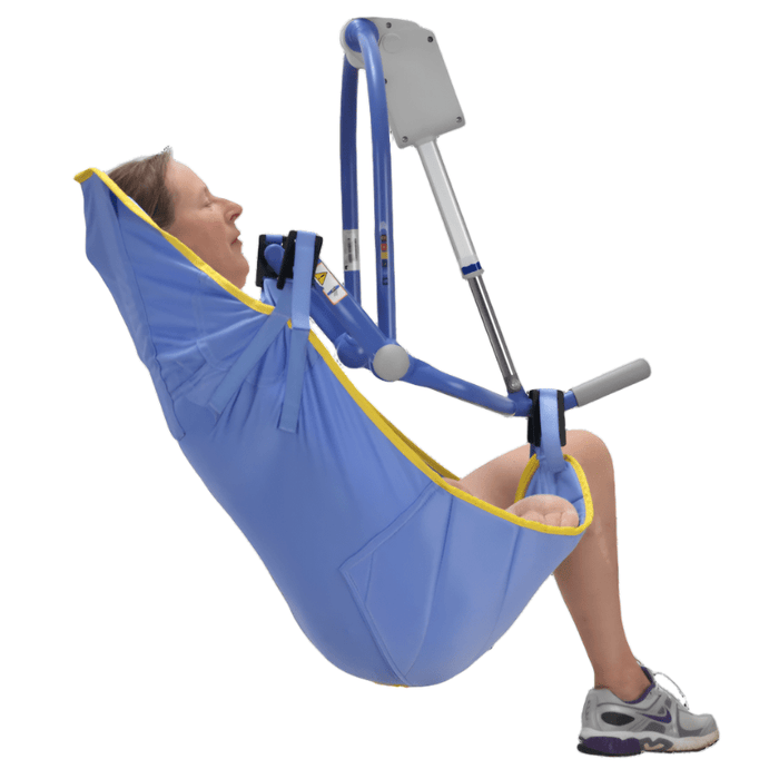 Amputee Sling with Head Support and Clip Attachments - Large