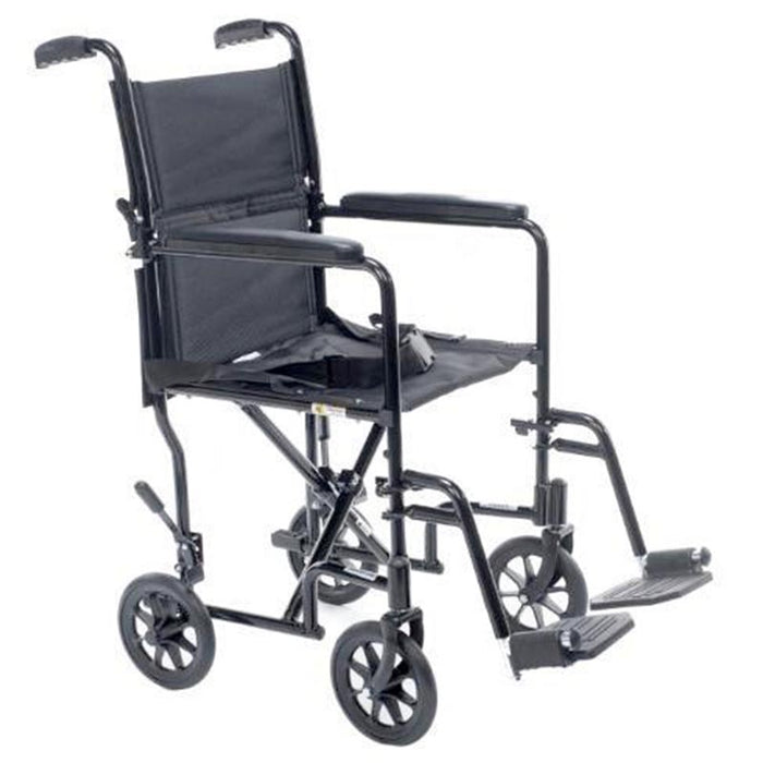 Astra Steel Transport Wheelchair - 19"