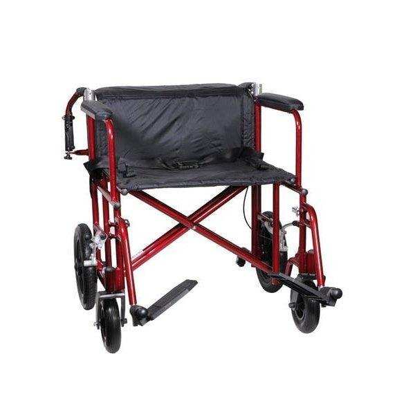Drive Medical Bariatric Heavy Duty Transport Wheelchair - Shop Home Med