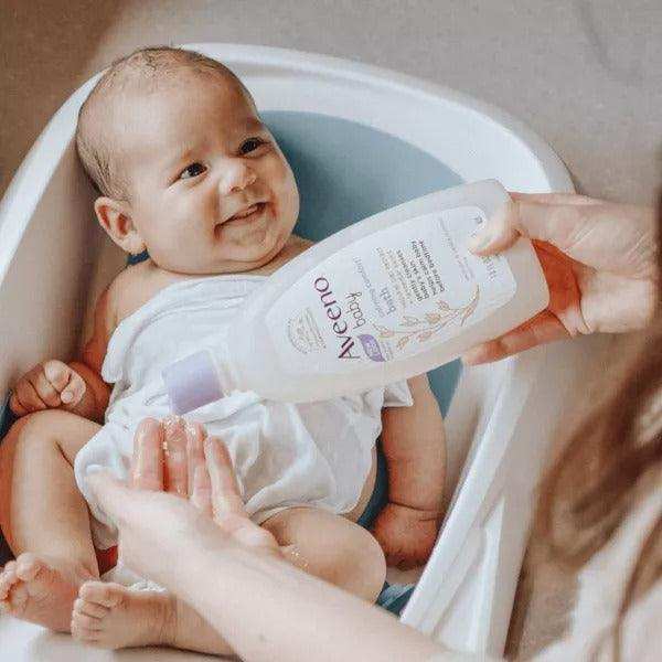Aveeno Baby Calming Comfort Bath, Body & Hair Wash, Lavender and Vanilla Scent - 8oz - Shop Home Med