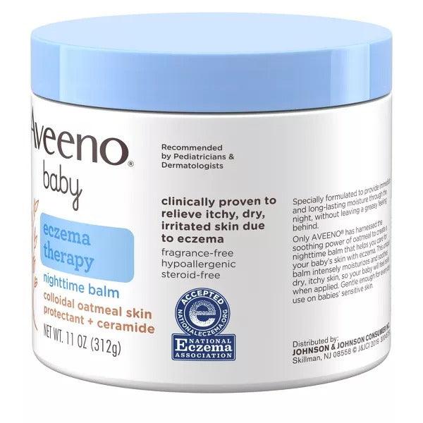 Aveeno Baby Eczema Therapy Nighttime Balm - 11oz - Shop Home Med