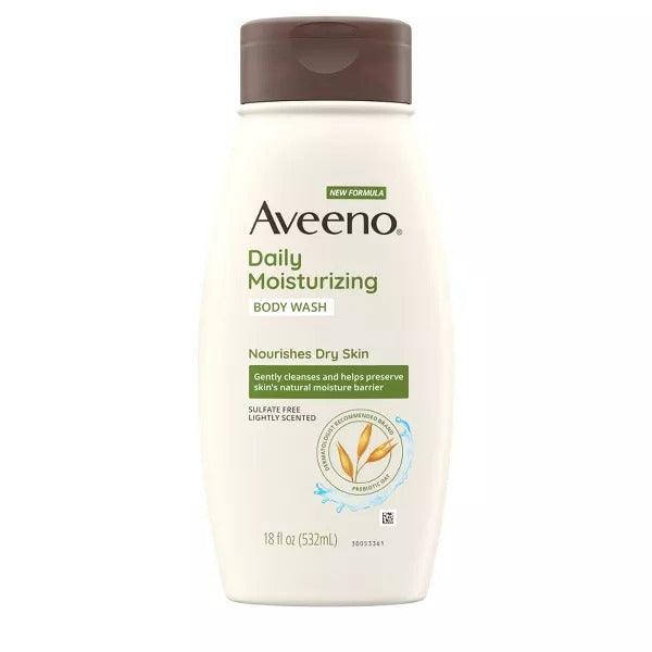 Aveeno Body Wash Daily Moisturizer with Soothing Oat for Normal to Dry Skin - 18oz - Shop Home Med