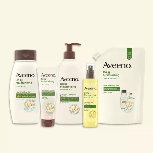 Aveeno Daily Moisturizing Body Lotion with Soothing Oat for Dry Skin - 8oz - Shop Home Med