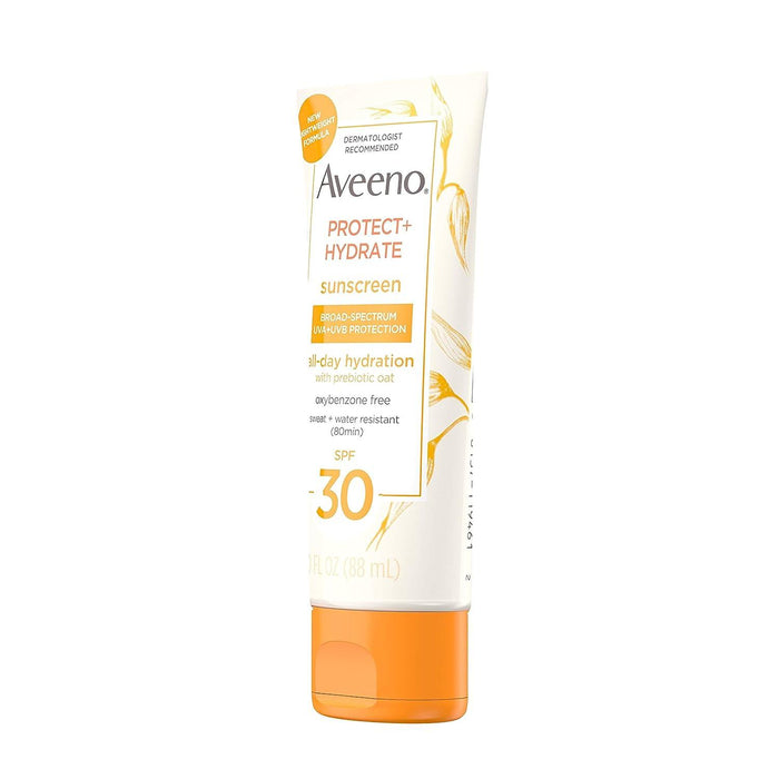Aveeno Protect + Hydrate Body Lotion, SPF 30, 3 oz. - Shop Home Med