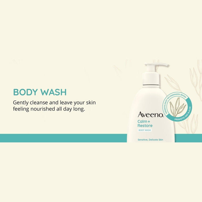 Aveeno Restorative Skin Therapy Sulfate-Free Body Wash - 18oz - Shop Home Med