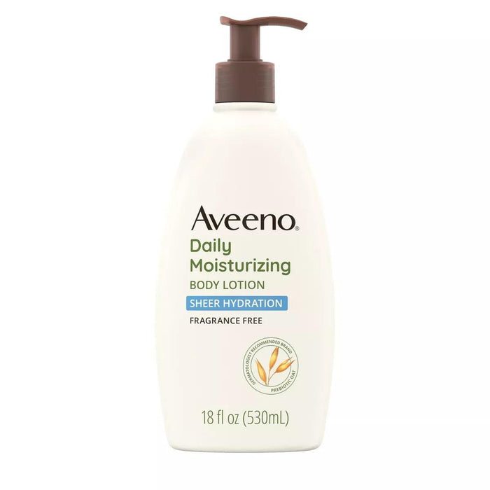 Aveeno Sheer Hydration Daily Moisturizing Dry Skin Body Lotion - 18oz - Shop Home Med