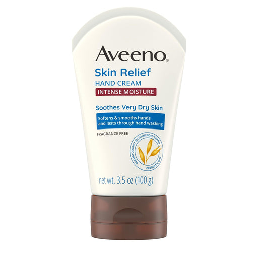 Aveeno Skin Relief Intense Moisture Hand Cream with Prebiotic Oat - 3.5oz - Shop Home Med