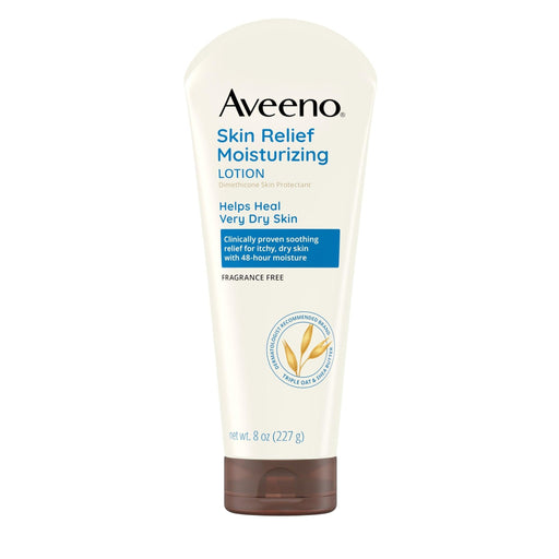Aveeno Skin Relief Moisturizing Body Lotion with Oat & Shea Butter for Very Dry Skin - 8oz - Shop Home Med