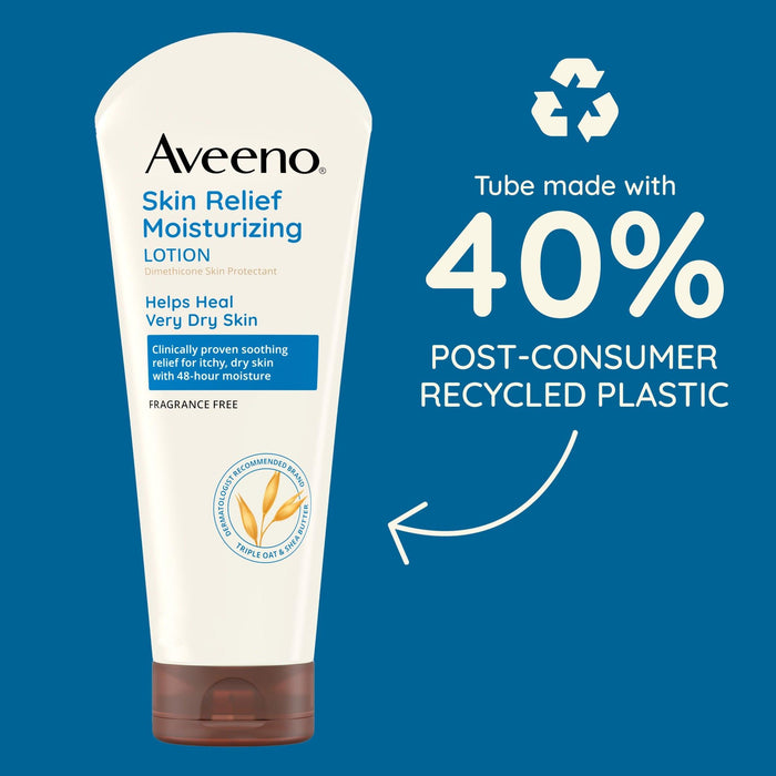 Aveeno Skin Relief Moisturizing Body Lotion with Oat & Shea Butter for Very Dry Skin - 8oz - Shop Home Med