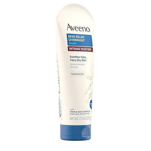 Aveeno Skin Relief Overnight Intense Moisture Cream - 7.3oz - Shop Home Med