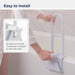 Drive Medical Bathtub Shower Grab Bar Safety Rail Parallel - Shop Home Med