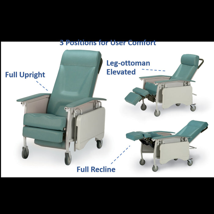 Invacare Deluxe Adult Three-Position Recliner