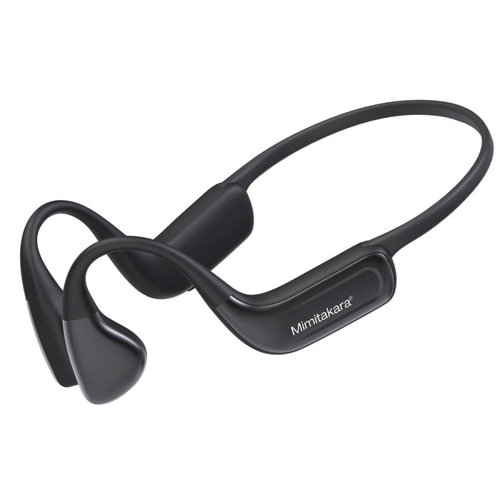 Mimitakara Bluetooth Bone Conduction Headphone Hearing Amplifier with Remote Microphone