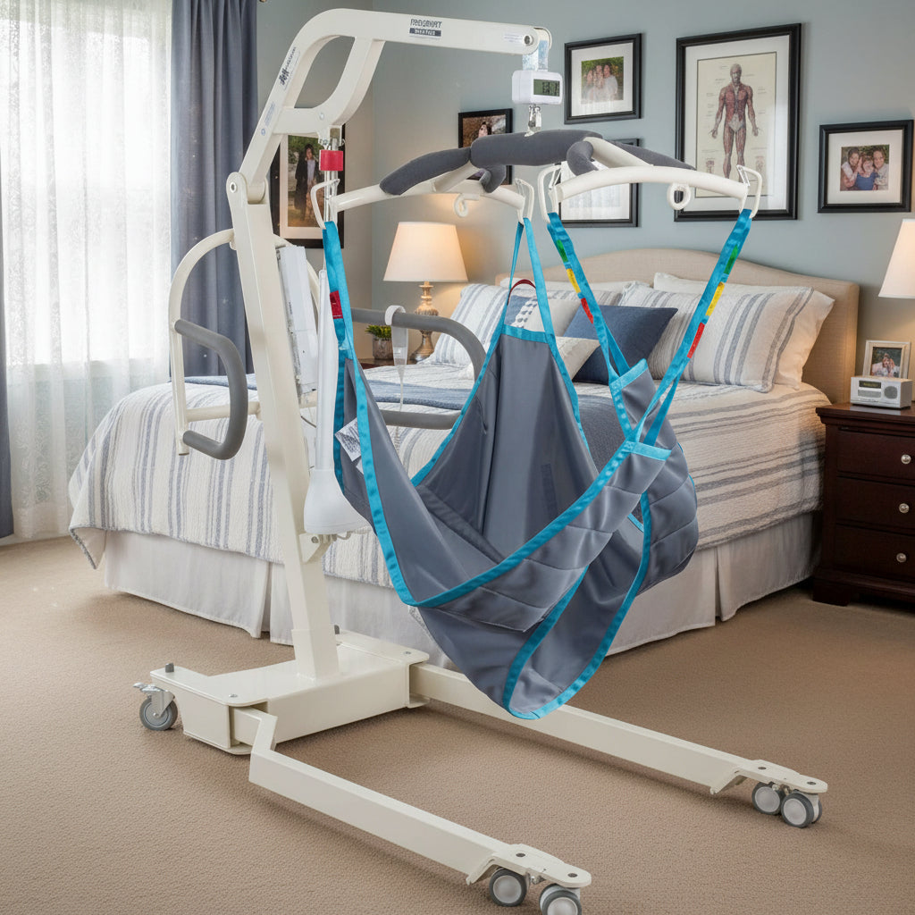 MedaCure Bariatric Divided Leg Patient Lift Sling Universal Compatibility