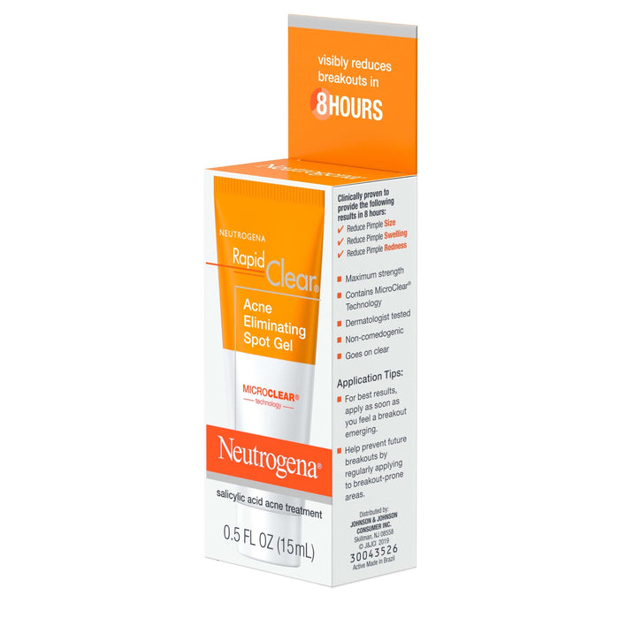 Neutrogena Rapid Clear Acne Eliminating Spot Gel - 0.5 fl oz - Shop Home Med