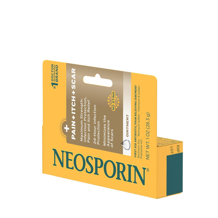 Neosporin + Pain + Itch + Scar First Aid Antibiotic Ointment - 1 Oz