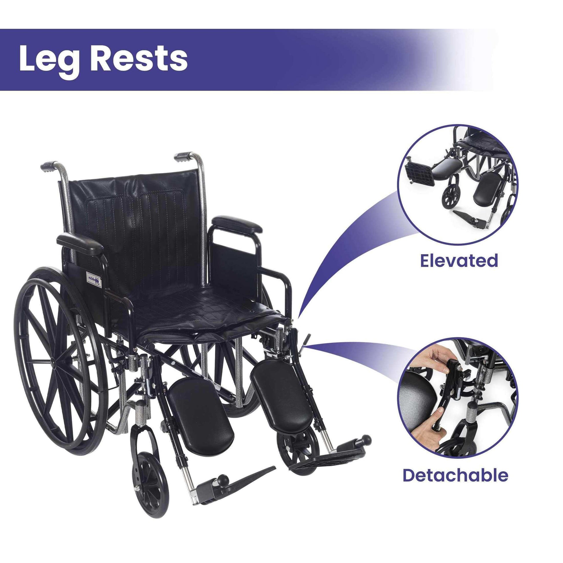 Medacure Wings Lightweight Wheelchair for Adults - Shop Home Med