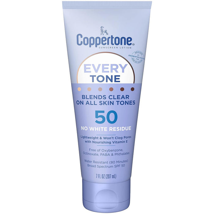 Coppertone Every Tone Sunscreen Spray/Lotion SPF 50