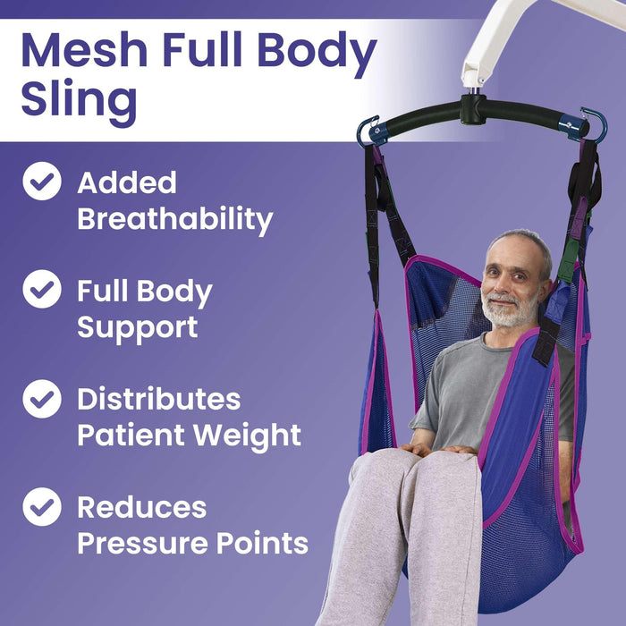 Medacure Bariatric Universal FullBody Mesh Patient LiftSling - Shop Home Med