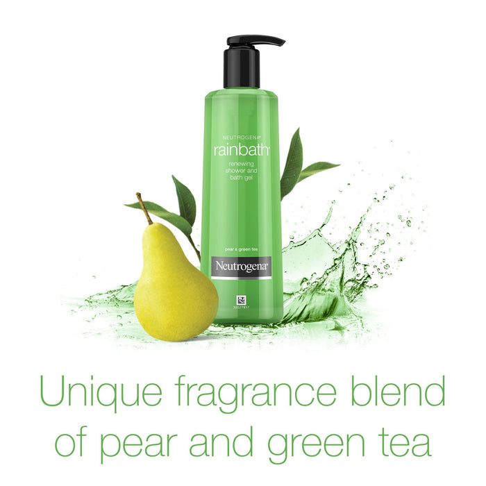 Neutrogena Rainbath Shower and Bath Gel Pear & Green Tea - 16 oz - Shop Home Med