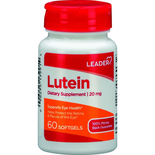 Leader Lutein 20Mg Softgels - 60 Ct