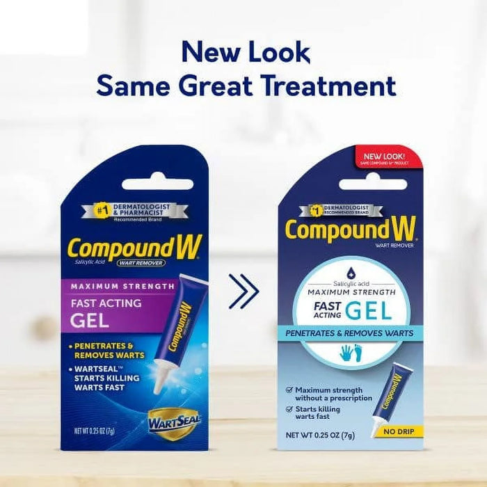 Compound W Fast Acting Wart Removal Gel