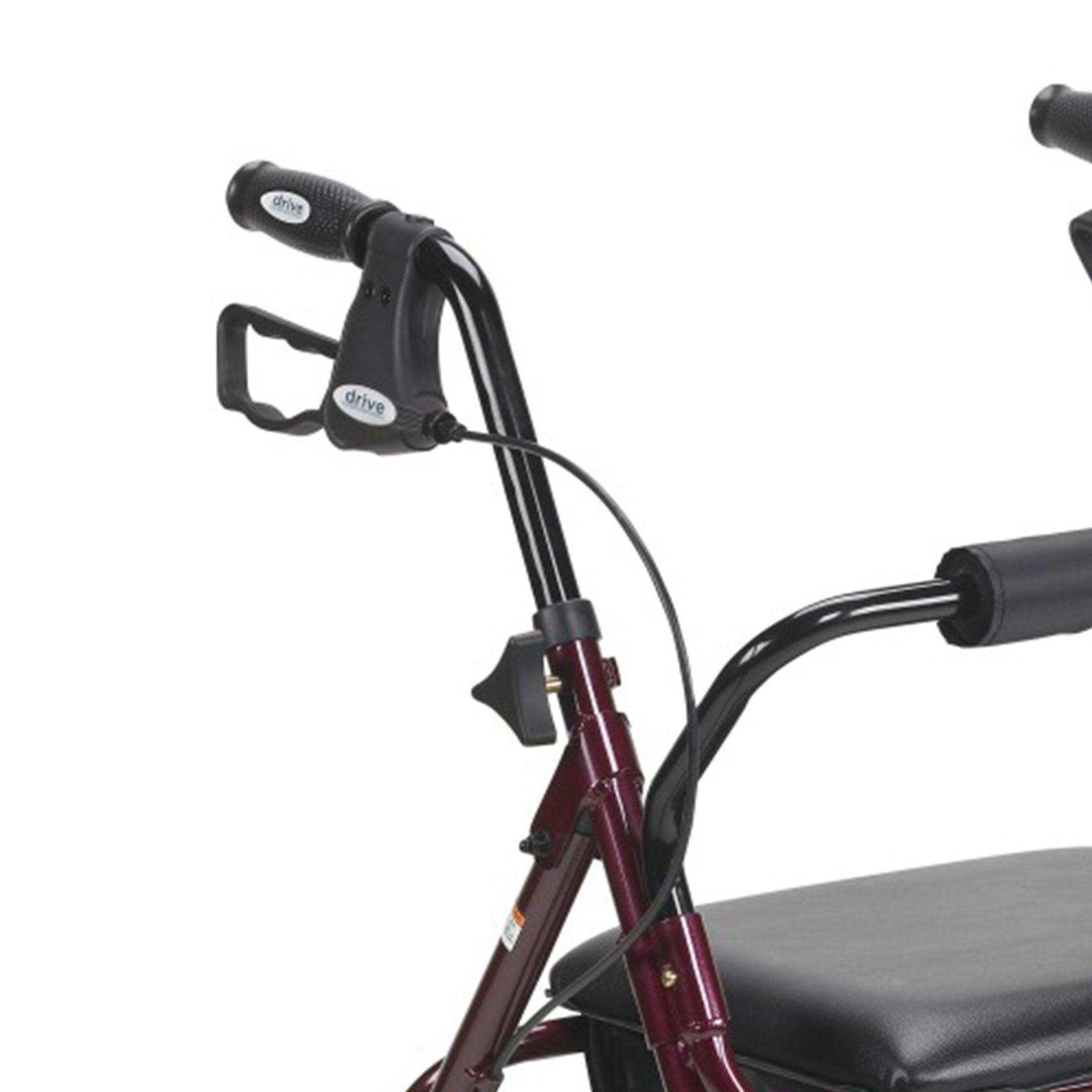 Drive Medical Junior Rollator Rolling Walker with Padded Seat — Shop