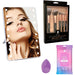 Pursonic Brush Set, Wipes, Blender Sponge and Smart Vanity Mirror Makeup Essentials Set shophomemed