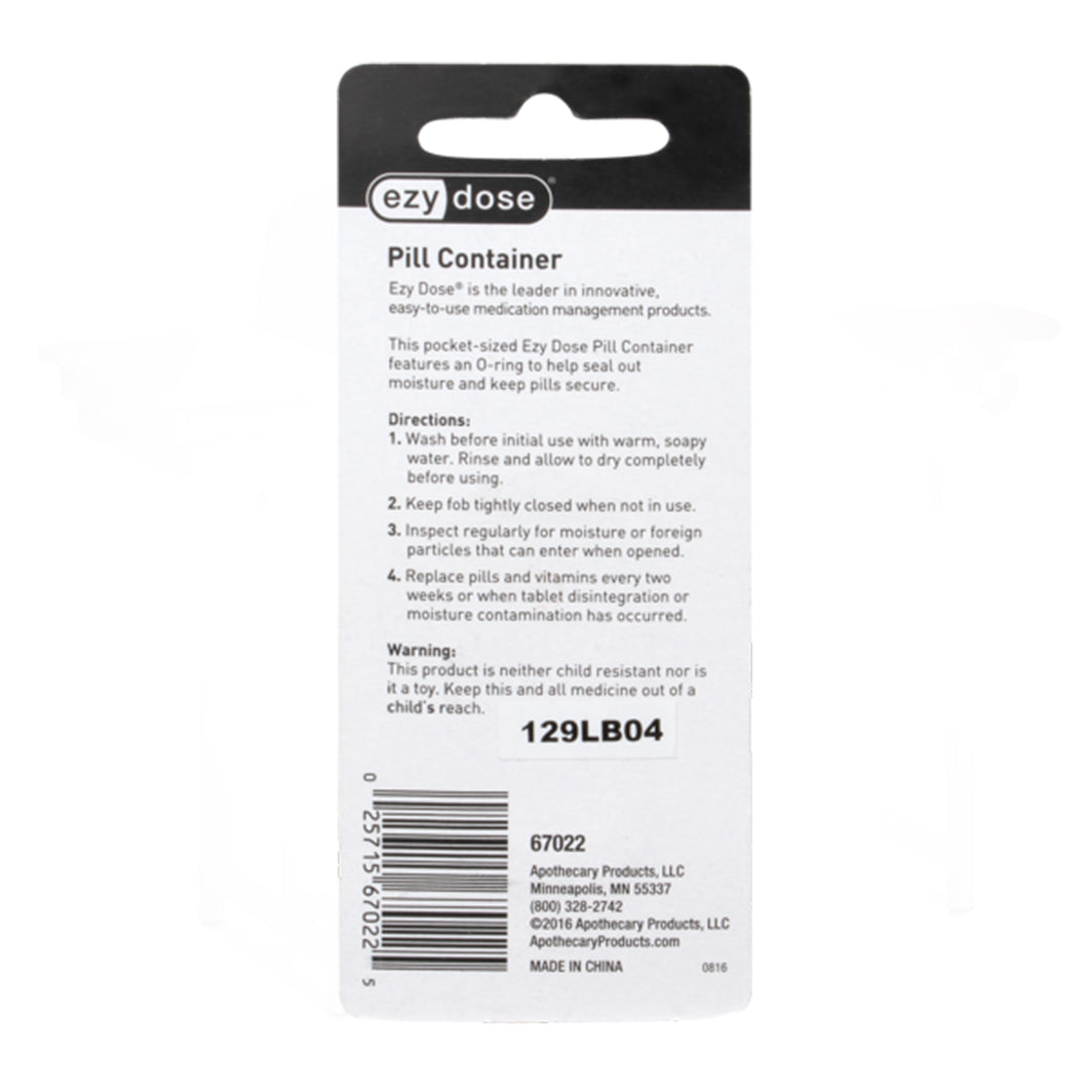 Ezy Dose Keychain Nitro-Fresh Pill Fob