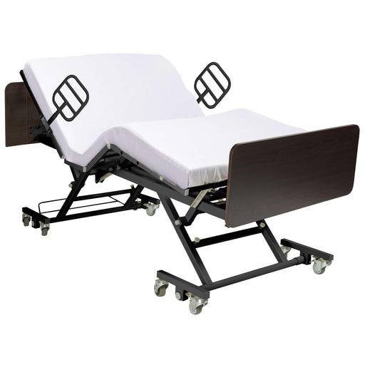 Bariatric Electric Long Term Homecare Expandable Hospital Bed With Mattress - Shop Home Med