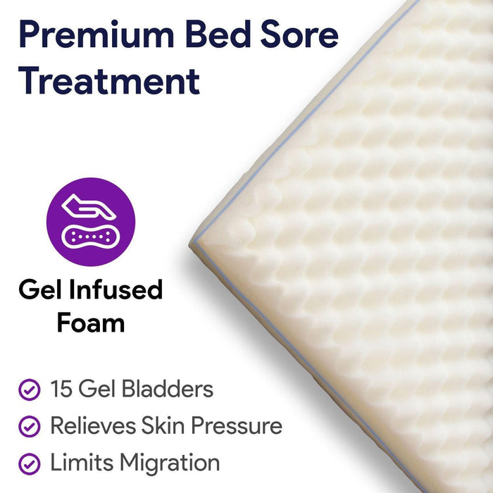 ProHeal Bariatric Hospital Bed Gel Topper - Bed Sore Prevention - Shop Home Med