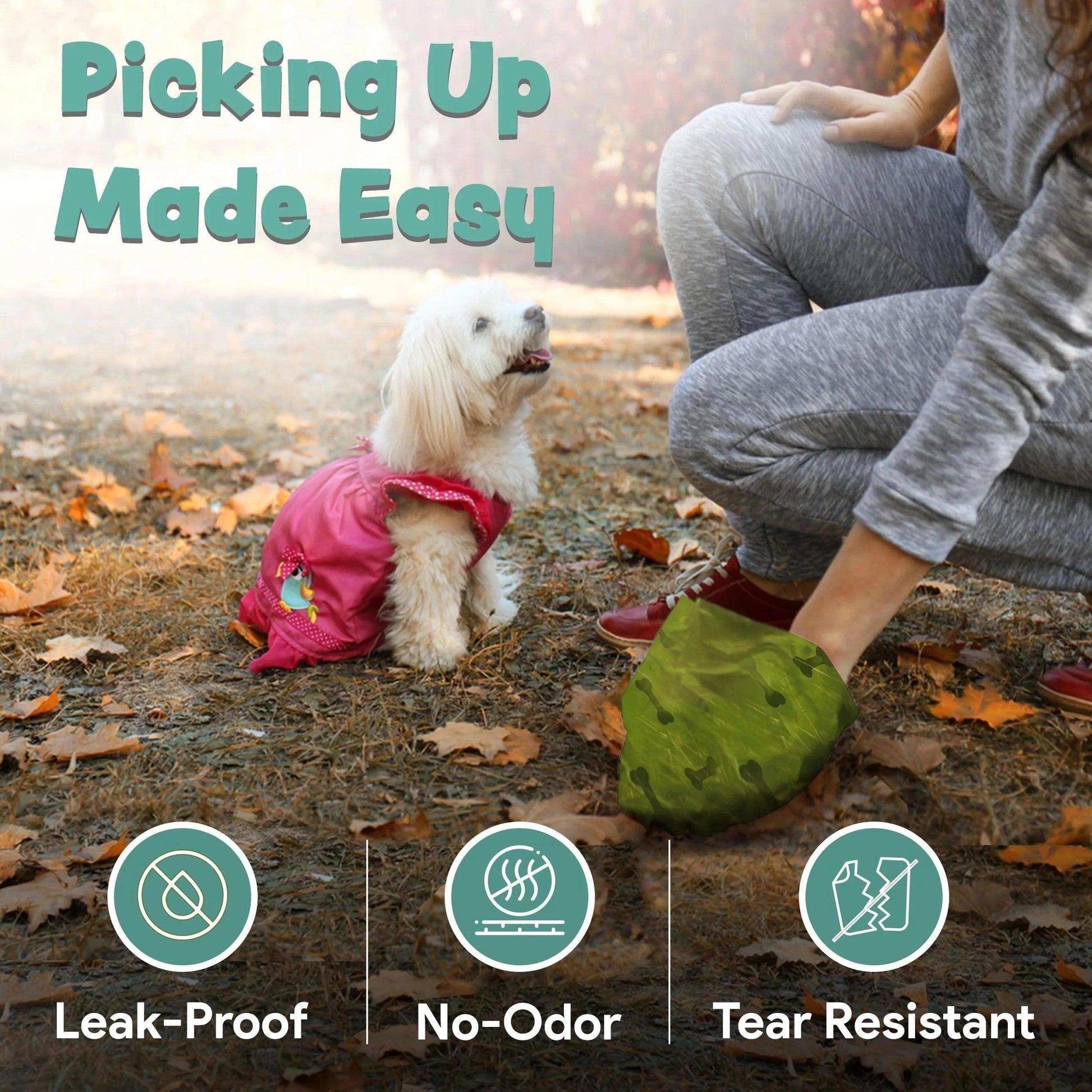 Bark & Clean Biodegradable Dog Poop Bags - Shop Home Med