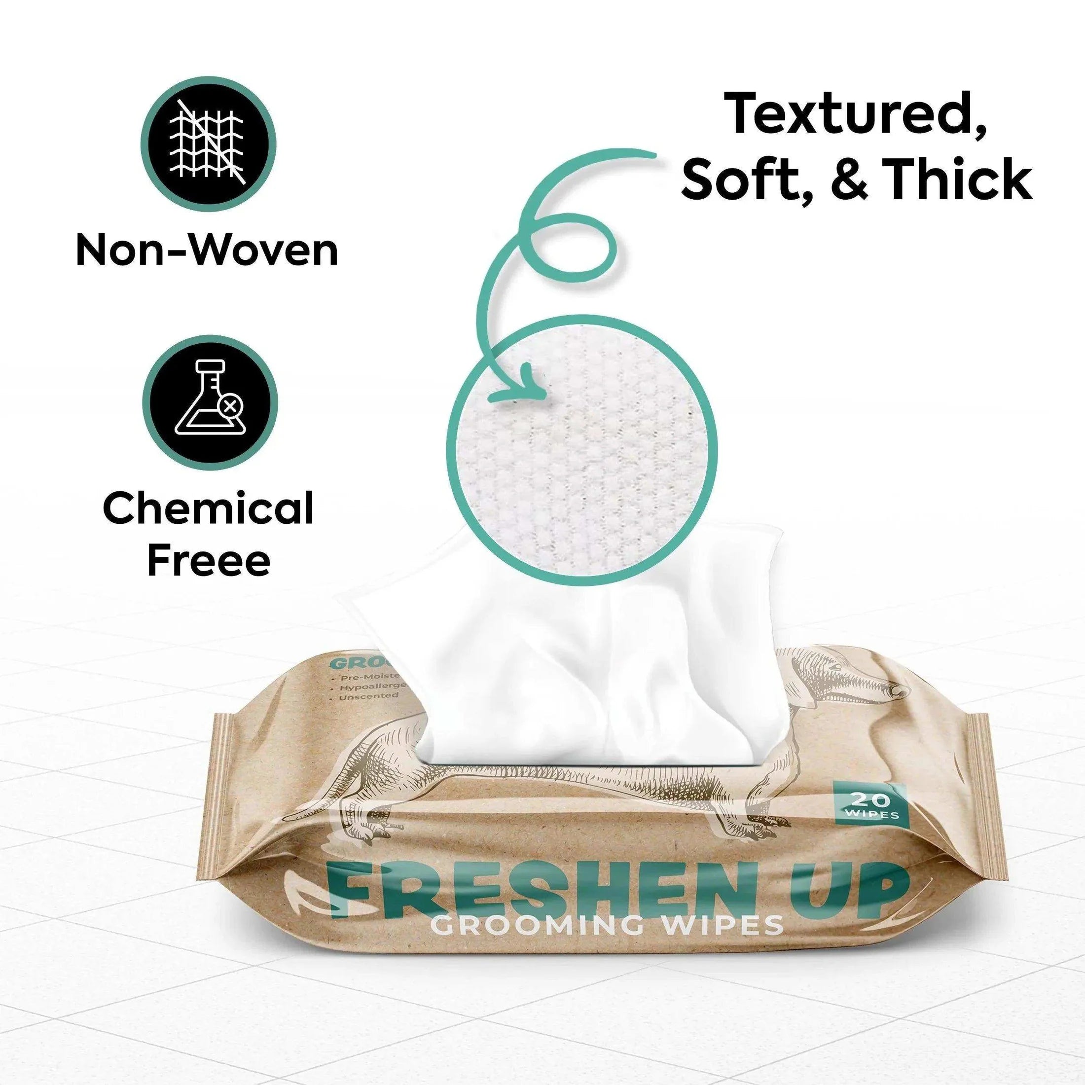 Bark & Clean Pup Wet Wipes - Shop Home Med