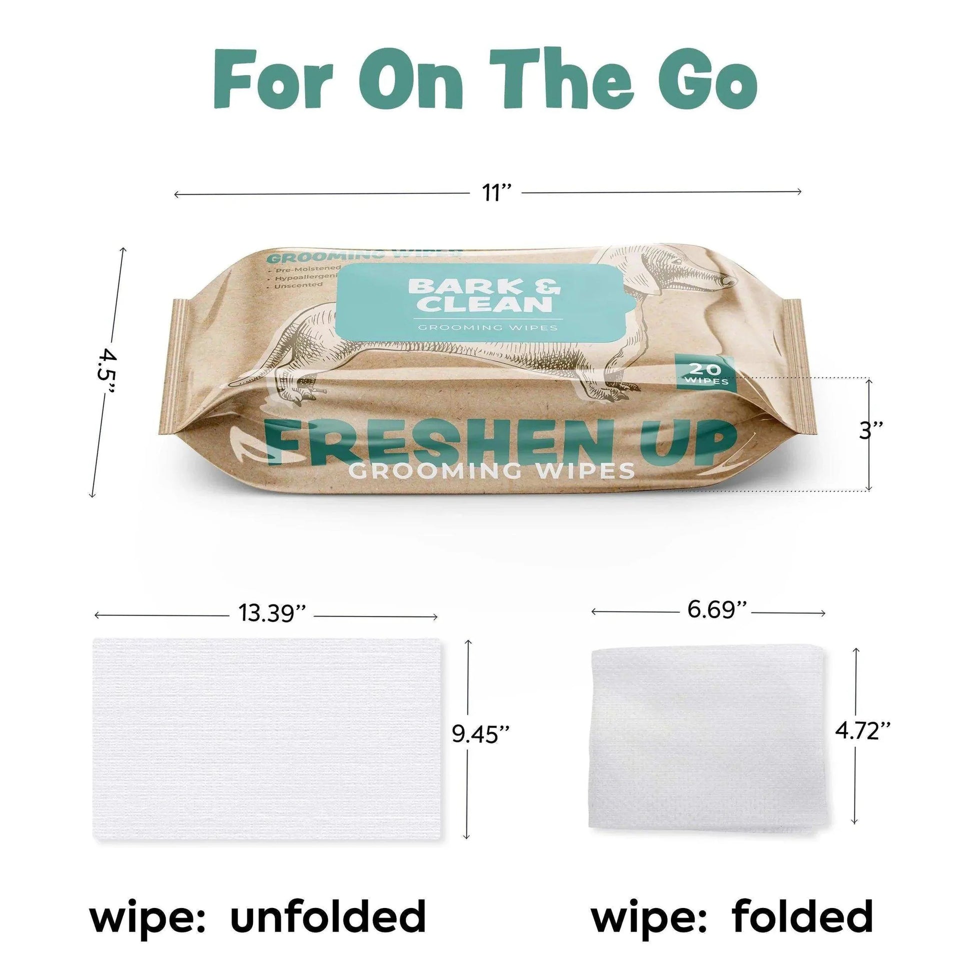 Bark & Clean Pup Wet Wipes - Shop Home Med