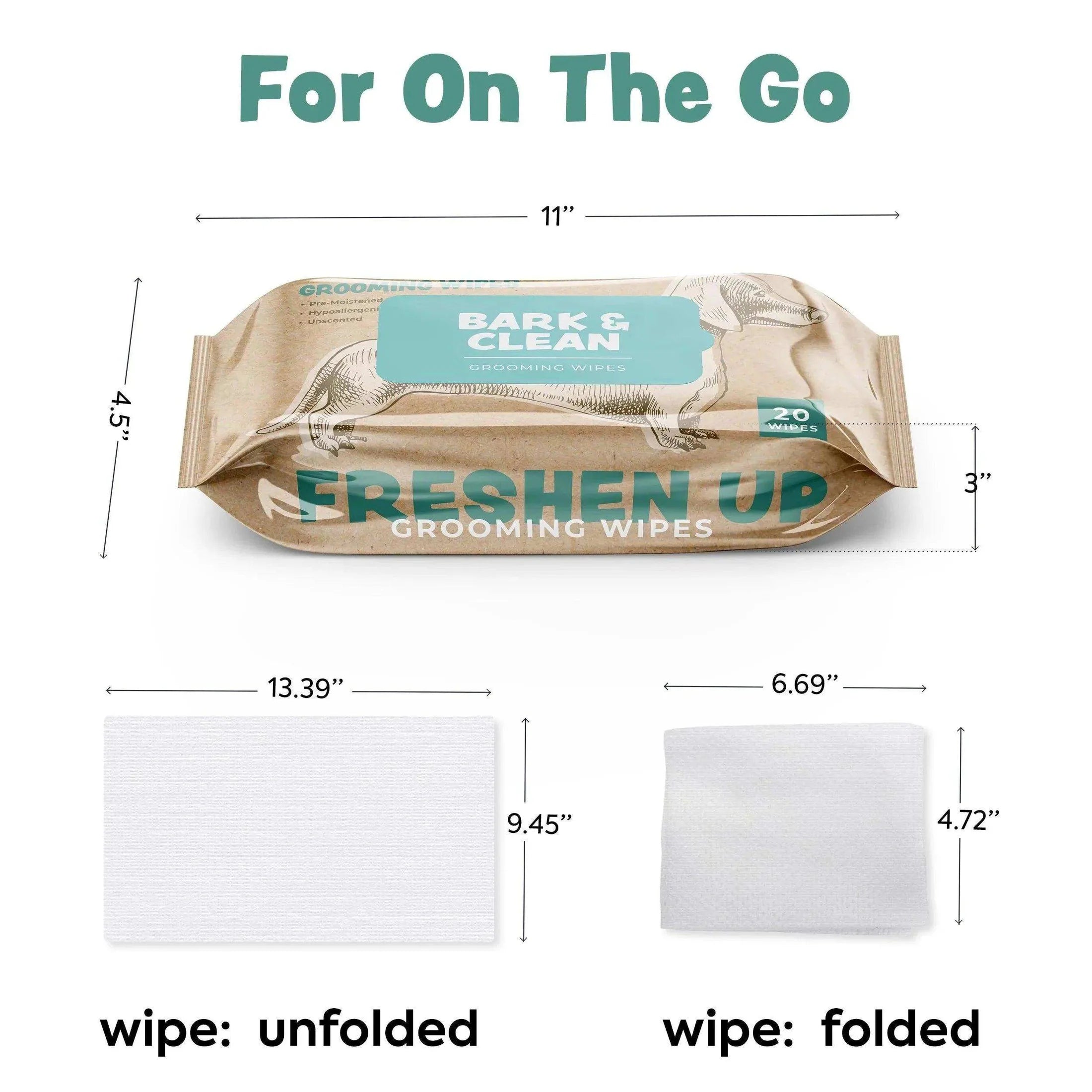 Bark & Clean Pup Wet Wipes - Shop Home Med