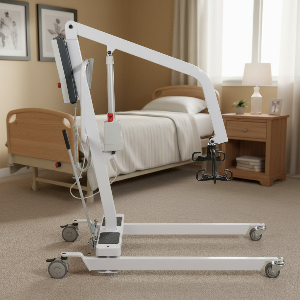 Drive Medical Battery Powered Electric Patient Lift No Wall Mount