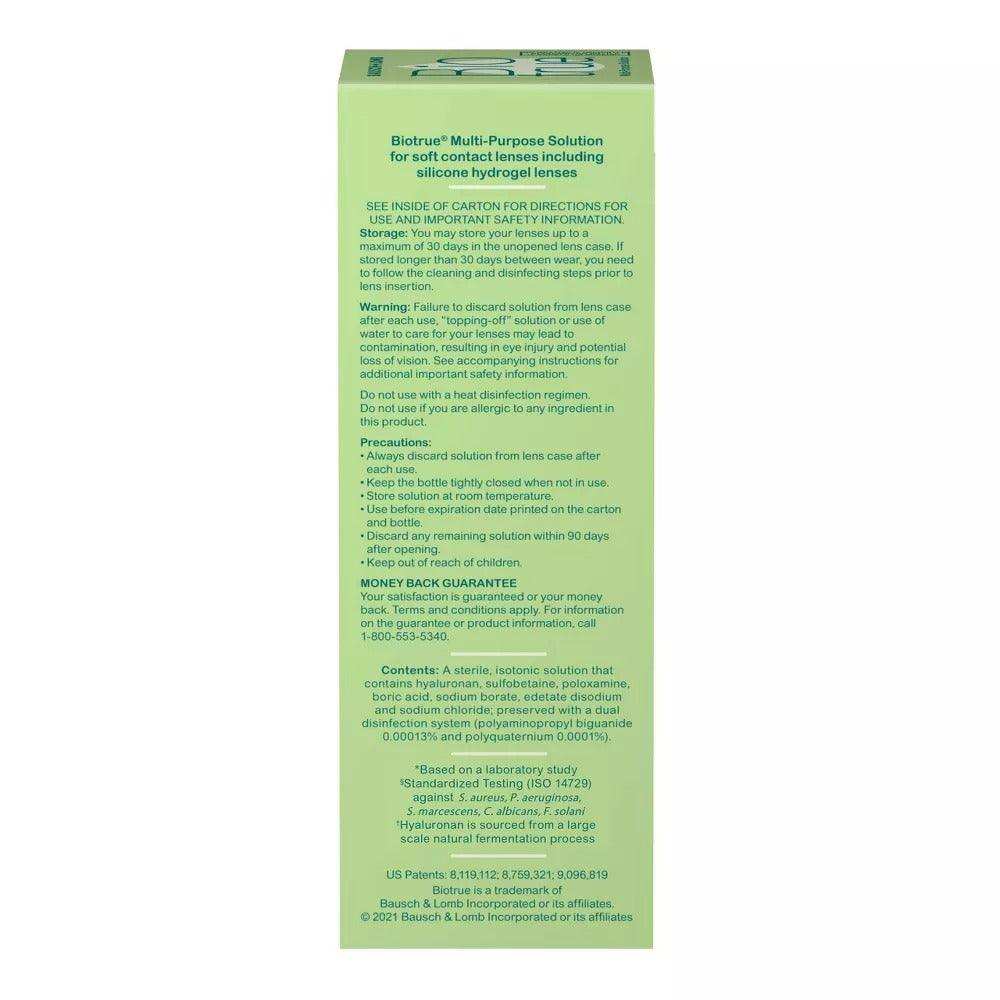Biotrue Contact Lens Solution - 4oz - Shop Home Med