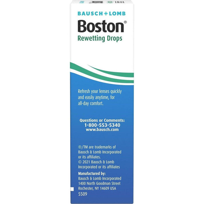 Bausch & Lomb Boston Contact Lens Solution - 0.33 Fl Oz - Shop Home Med
