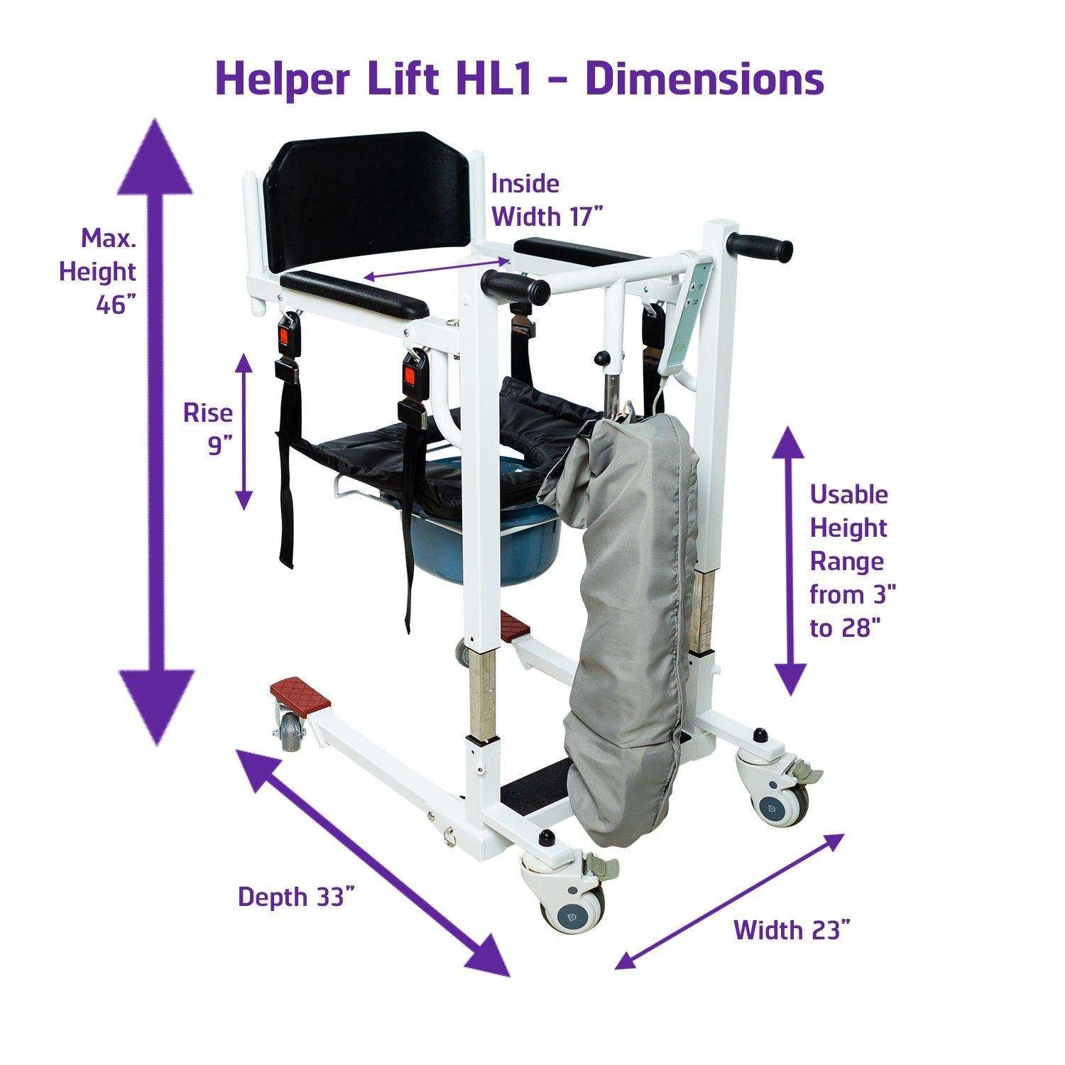 Dignity Lifts Helper Toilet Lift - Shop Home Med