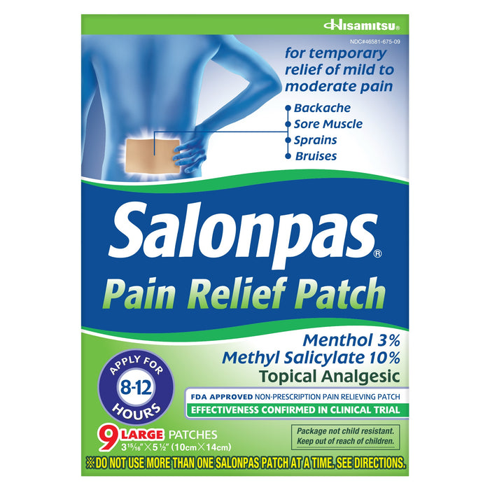 Salonpas Pain Relief Adhesive  Patch