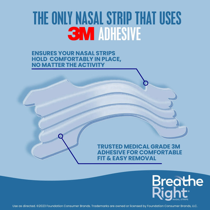 Breathe Right Extra Strength Clear Nasal Strips