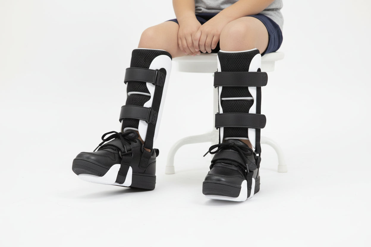 DrD Kids Footwear Beetle Shoes Ankle-Foot Orthosis and Orthopedic Friendly