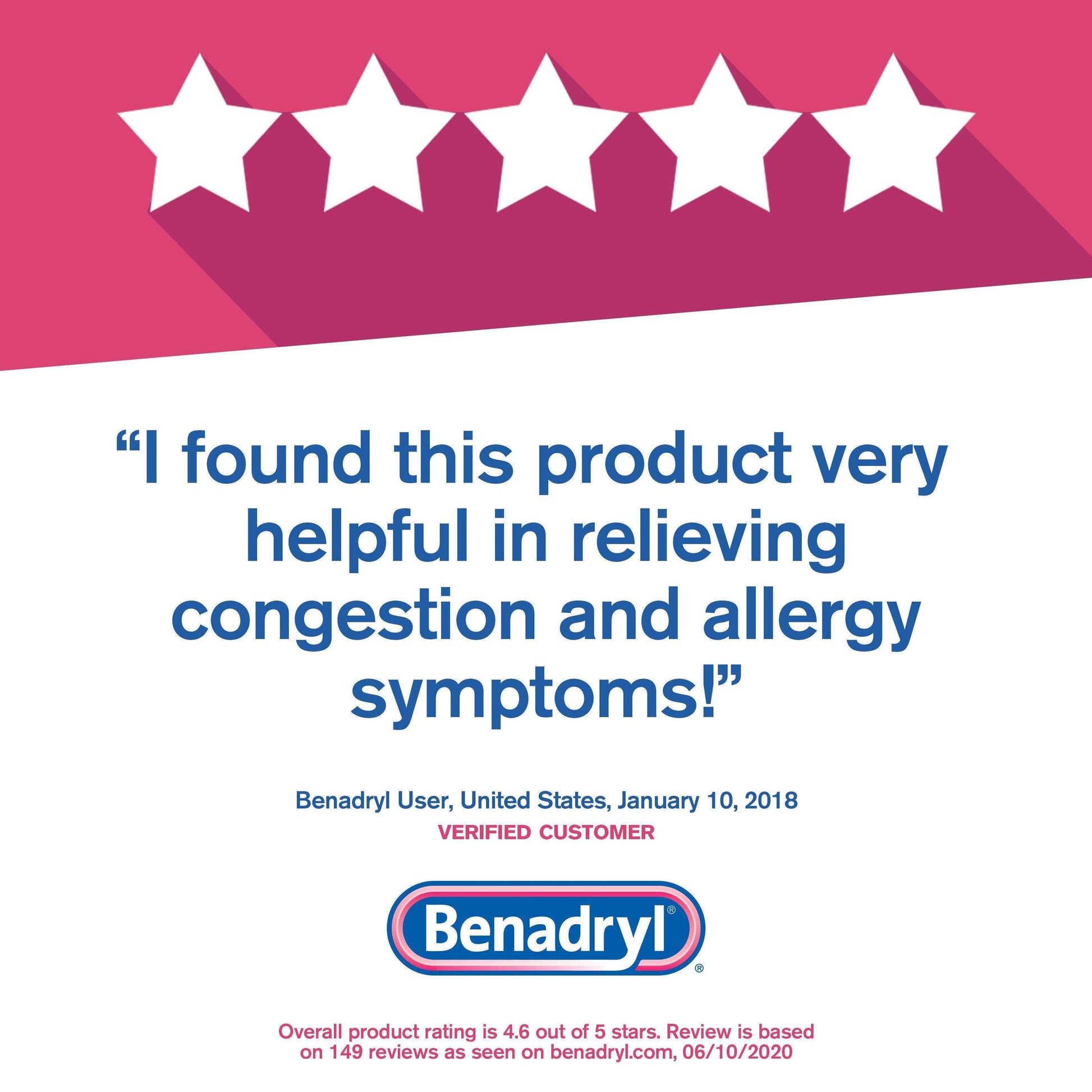 Benadryl Allergy Plus Congestion Ultra Tablets 24 Count - Shop Home Med