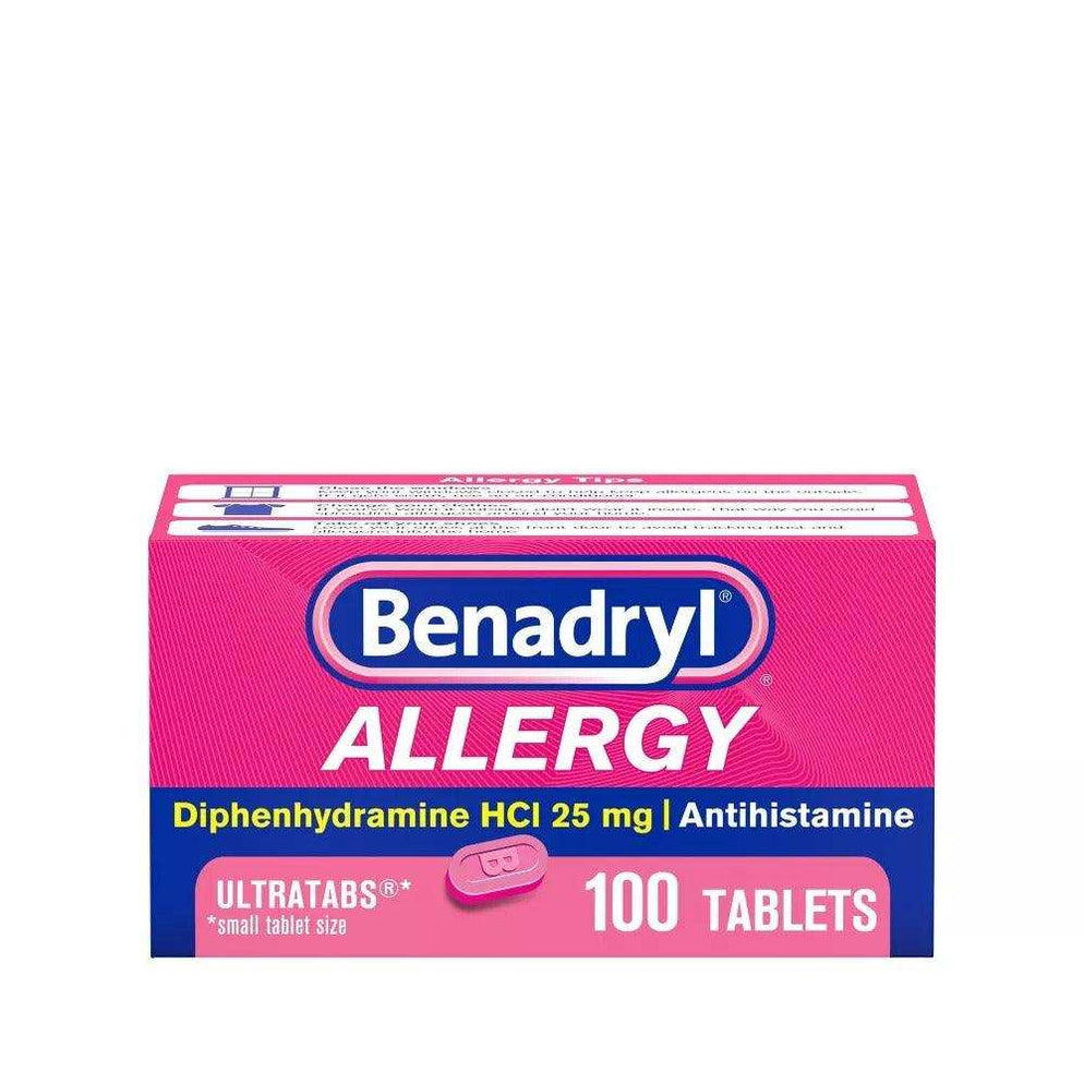Benadryl Ultra Allergy Relief Tablets 100 ct. — Shop Home Med