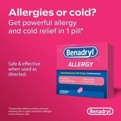 Benadryl Ultra Allergy Relief Tablets - 100 ct. - Shop Home Med