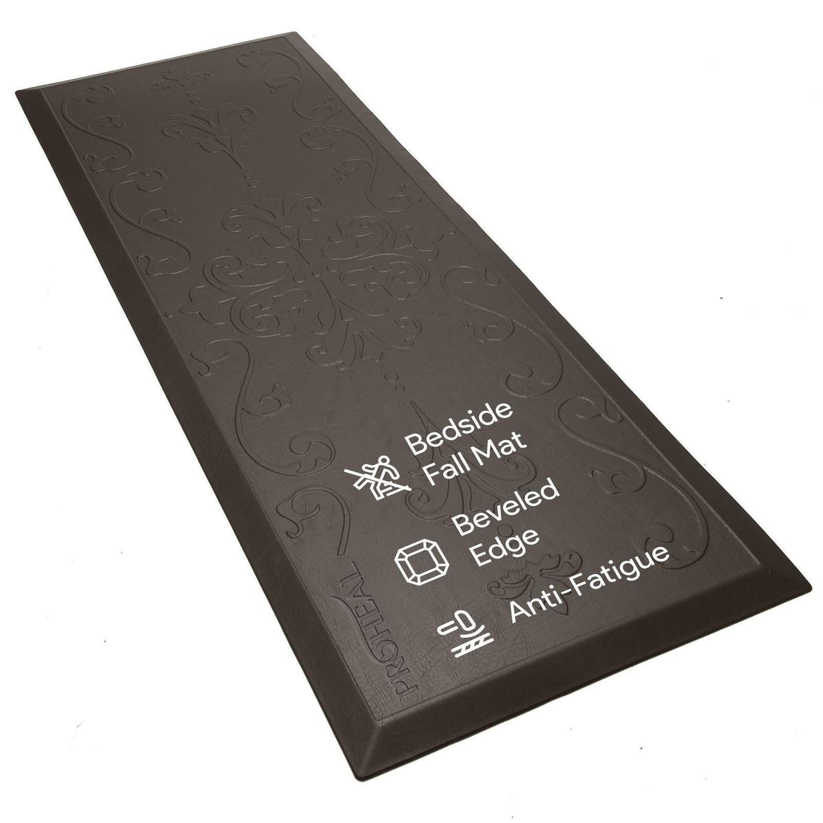 Safe Walk Light Anti-Fatigue Floor Mat With Beveled Edge - Bunzl