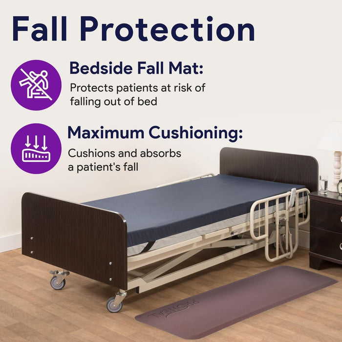 ProHeal Beveled Fall Mat For Fall Prevention For Seniors - Shop Home Med