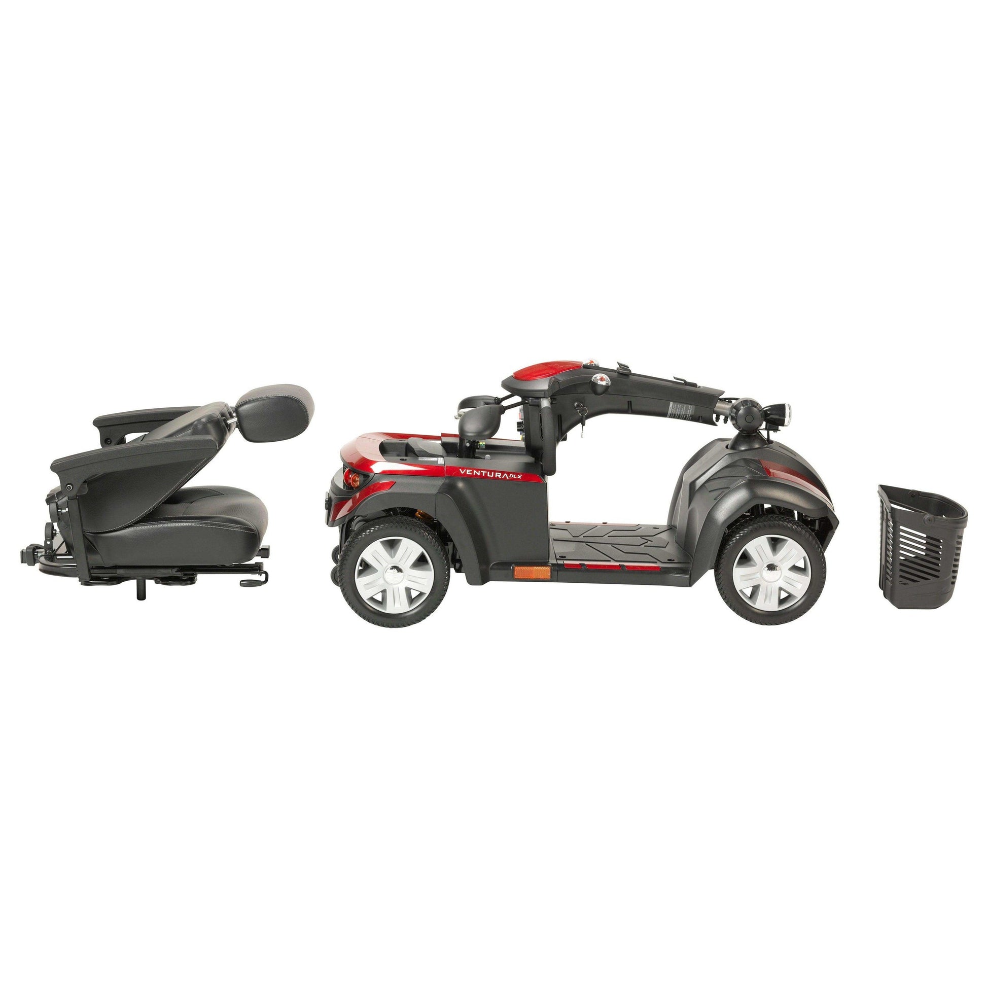 Drive Medical Ventura Power 4-Wheel Mobility Scooter With Captain Seat - Shop Home Med